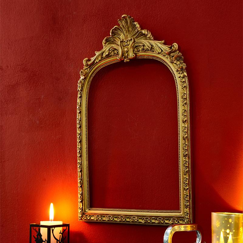 Resin Mirror Fish Wall Decor, Creative Home Decoration Craft Statue, Special Design for Family Wall Art, Photography Prop