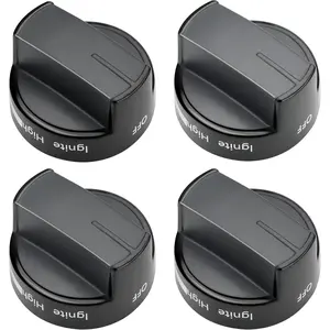 Upgraded W10339442 Stove Knobs Replacements for Whirlpool Gas Range, Replaces WPW10339442VP, 2311008, AP6019877, PS11753188, EAP11753188, 4 Pack