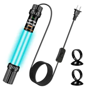 hygger 20W/32W Aquarium U-V Light for 100-2200 Gallon, Pond Water Clarifier for Green Water and Algae Clean, for Koi Pond, Large Fish Tank, Swimming Pool, Cold Plunge, Spa