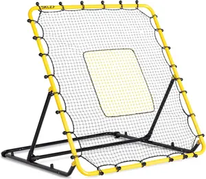Baseball and Softball Rebounder Net for Pitching and Fielding Training, 4 X 4.5 Feet