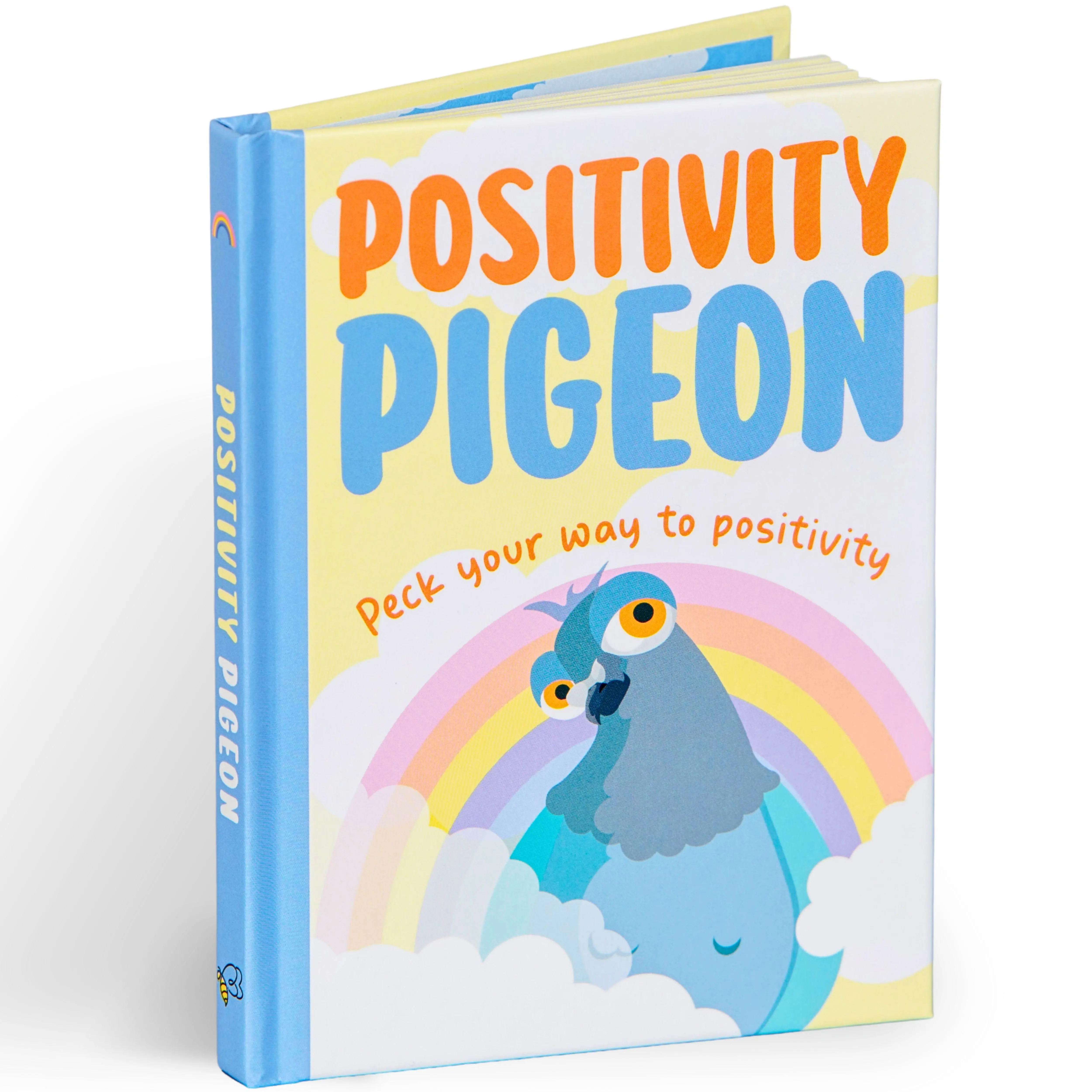 Positivity Pigeon - Affirmations Gift for Women - Fun & Inspirational Gift Book