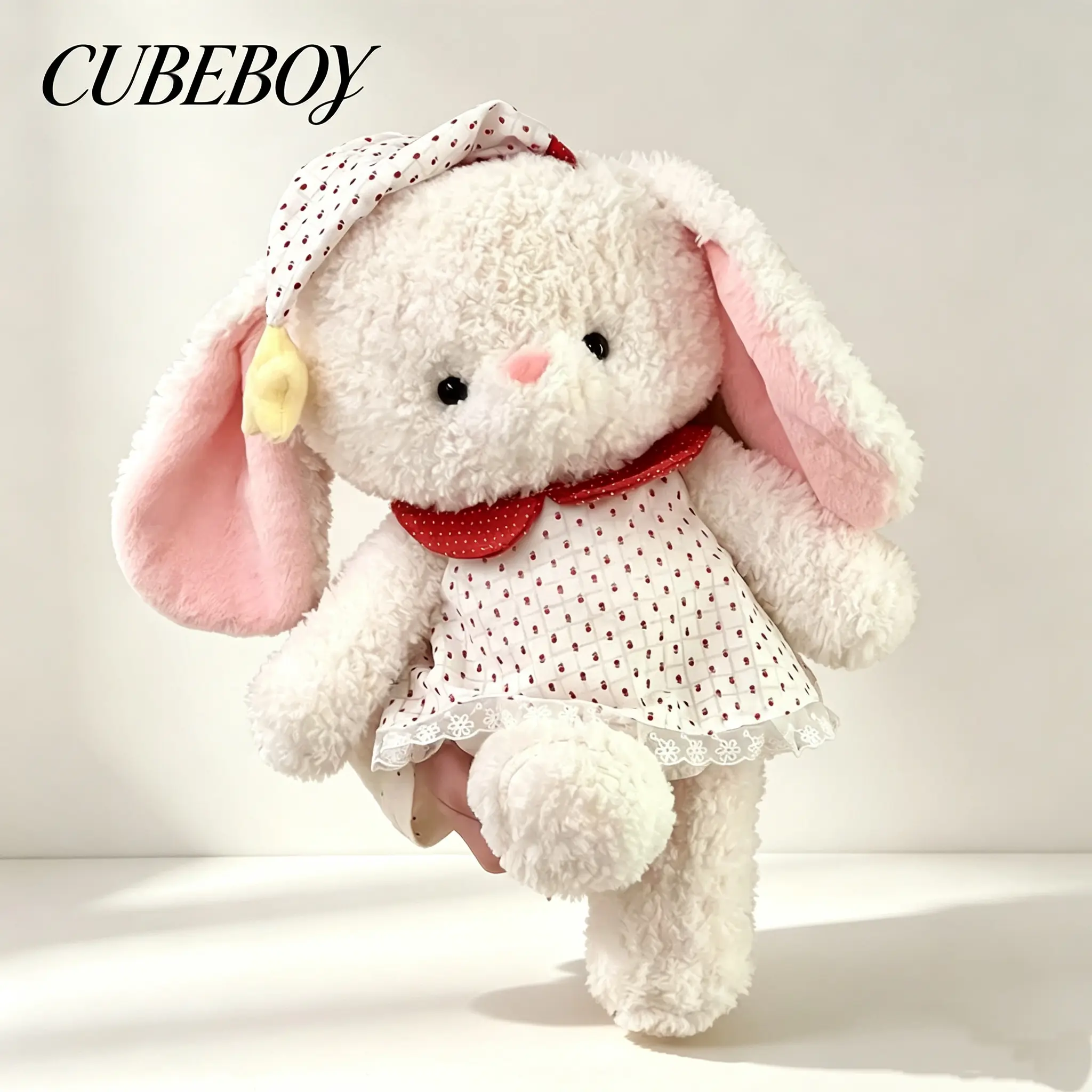 Goodnight Series Soothing Rabbit Doll Running Bear Doll Little Sheep Plush Toy Birthday Gift