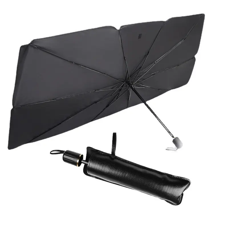 Car front windshield sunshade, in-car front windshield sunshade, car sun protection and heat insulation sunshade, car sunshade Foldable Anti-UV
