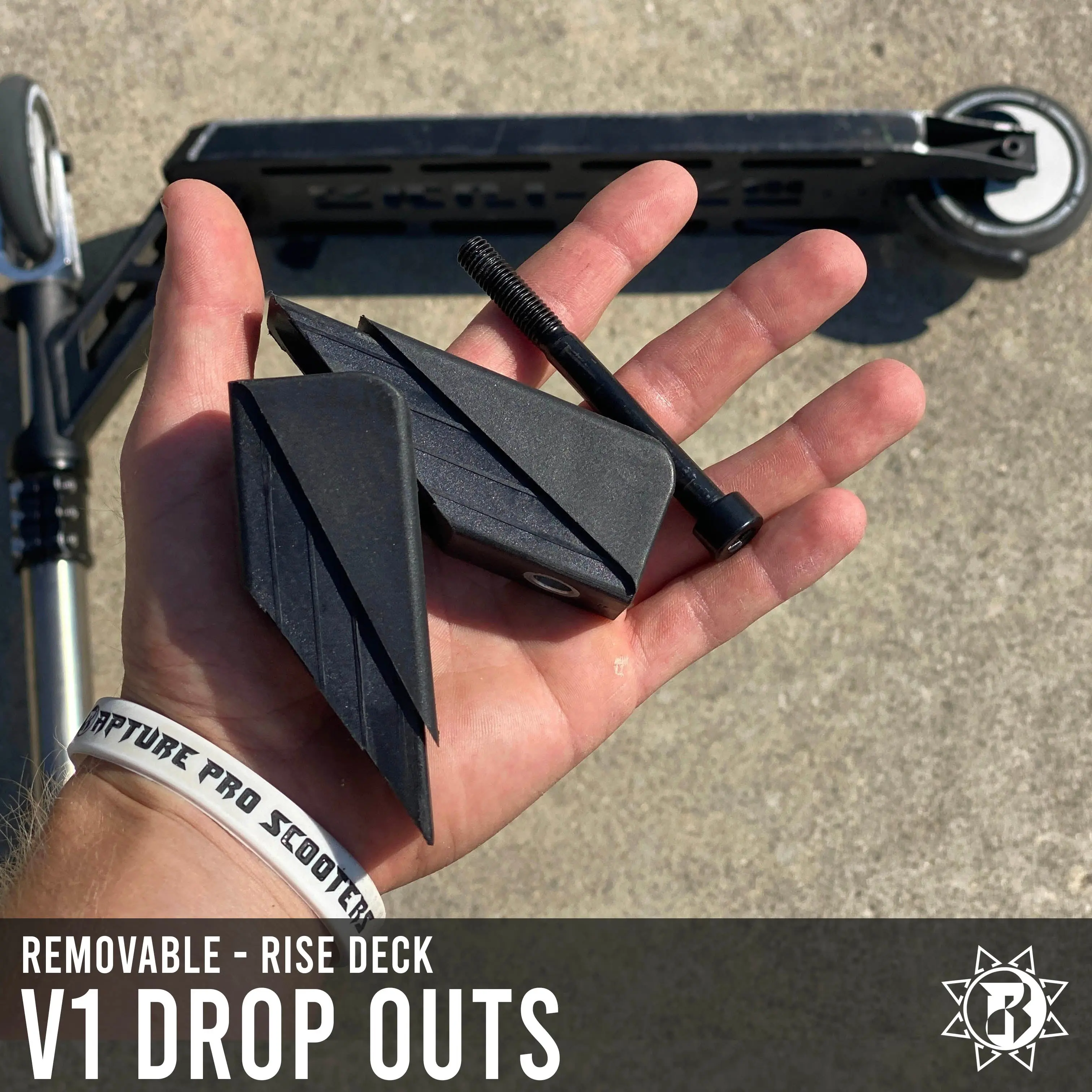 RISE Deck V1 - Removable Drop Outs