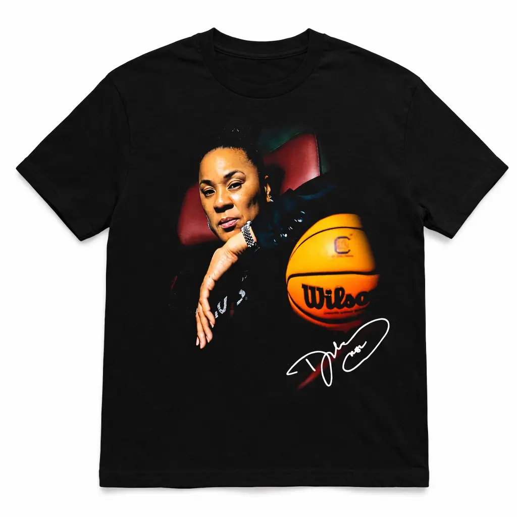 Elegant Press Graphic T-Shirt - The Dawn Staley Creative Print for Men & Women 100% Cotton Unisex Fit Big & Tall Sizes Bold Comfort Unisex Style