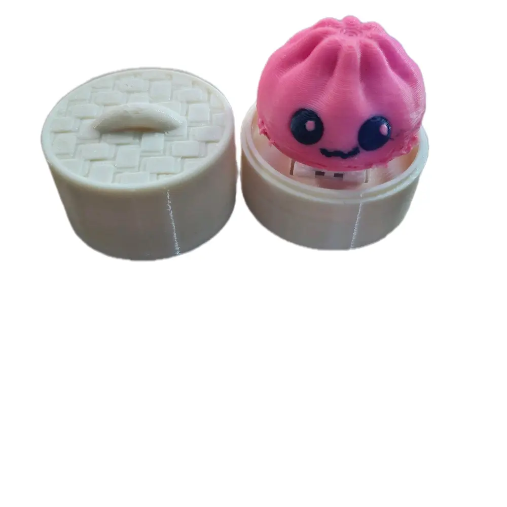 Dumpling Fidget Clicker, Novelty Finger Toy for Stress Relief & Focus Enhancement