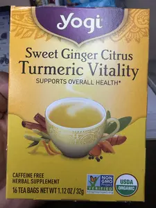 Sweet ginger citrus turmeric vitality