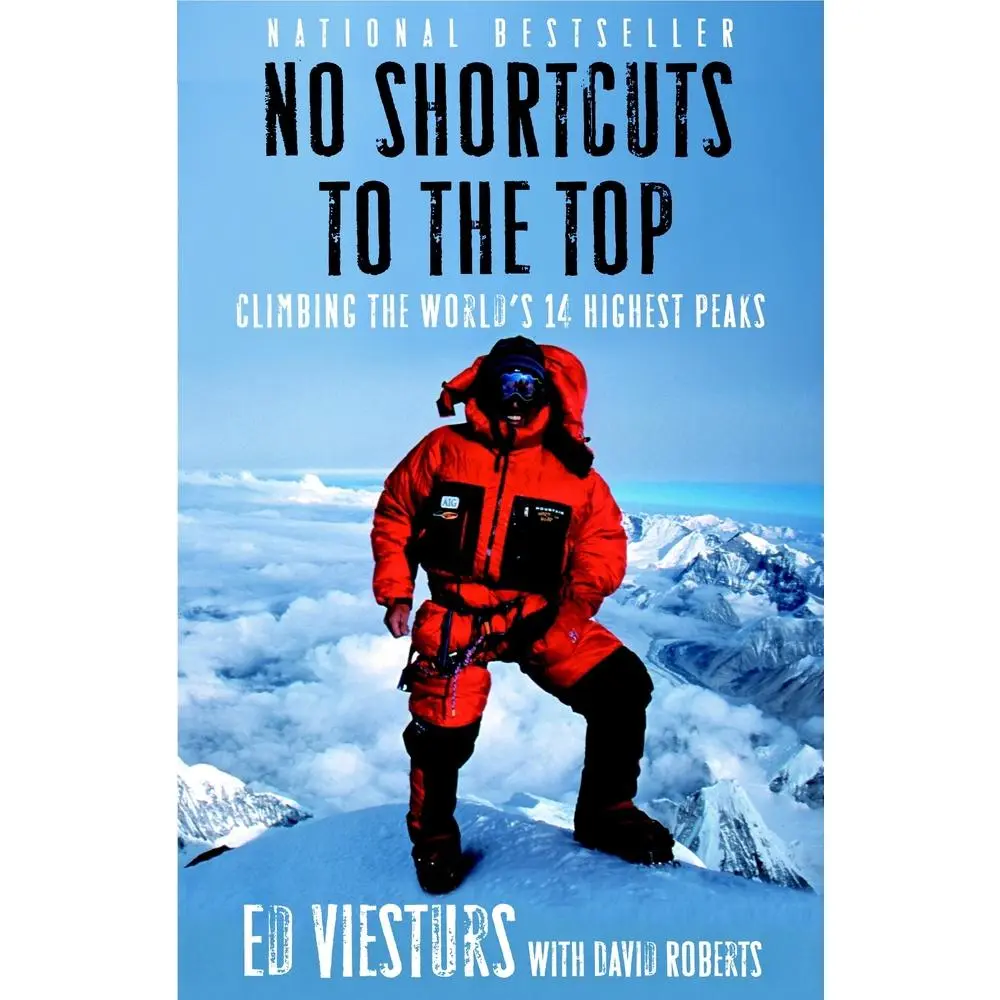 USED Book - No Shortcuts to the Top: Climbing the World's 14 Highest Peaks by Viesturs, Ed (Paperback) - english