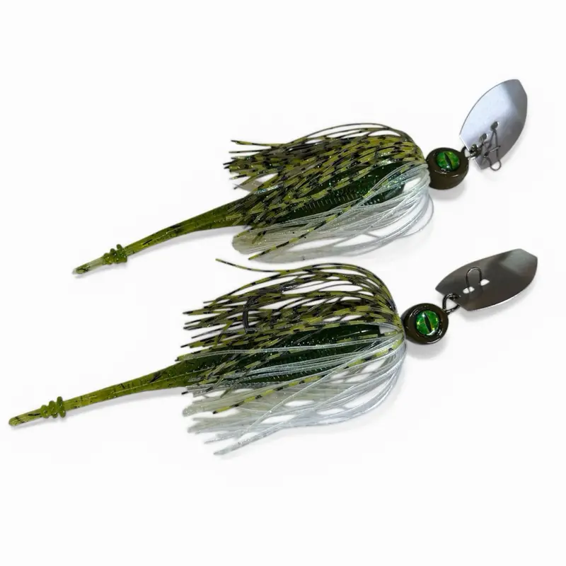 Baby Bass Custom Made Blade Ripper Bladed Jig 2 PACK freshwater fishing pro
