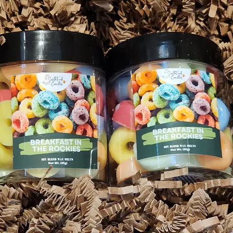 2 Pack Breakfast in the Rockies - Fruit Loops Wax Melt