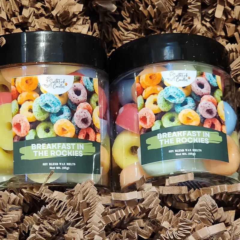2 Pack Breakfast in the Rockies - Fruit Loops Wax Melt