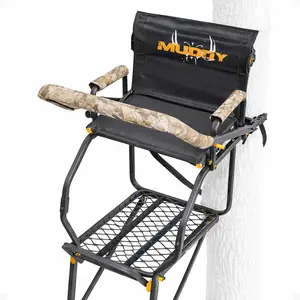 Muddy The Skybox Deluxe 20 Ft Hunting Ladderstand, 1 Person Climbing Tree Stand