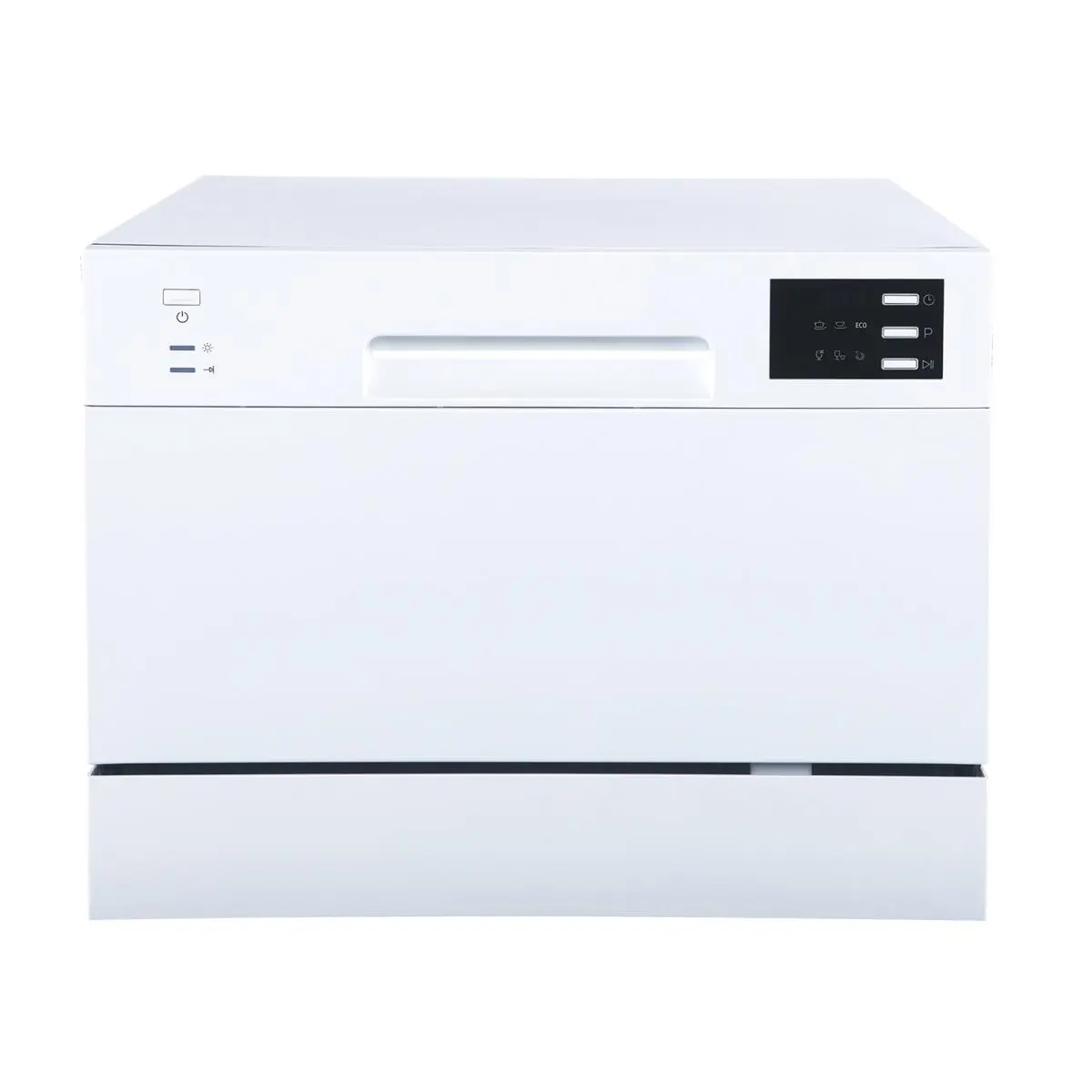 Portable Countertop Dishwasher, White Model with Delay Start & LD Function, Portable Dishwasher Countertop