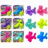 JA-RU Irre-Squish-Tible Stretchy B'loon Dog Rubber Stress Ball - Sparkly Butter-Soft Squishy, Durable Unisex Fidget Toy, Bears-Infused Design, Soft Squishy Companion, Relaxing ASMR, Decoration, Classroom Reward Easter Basket Stuffer