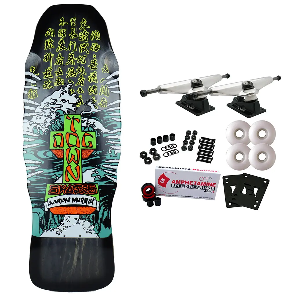 Dogtown Skateboard Complete Aaron Murray Re-Issue Fade Black 10.5