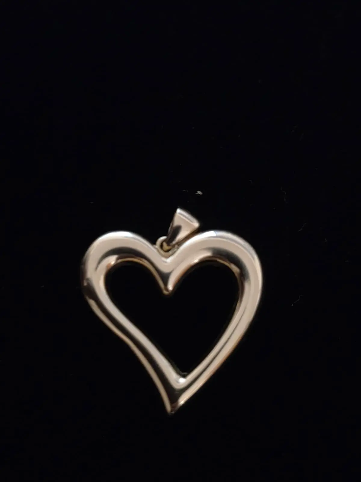pendiente de corazon