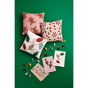 Gingerbread BEADED PILLOWS