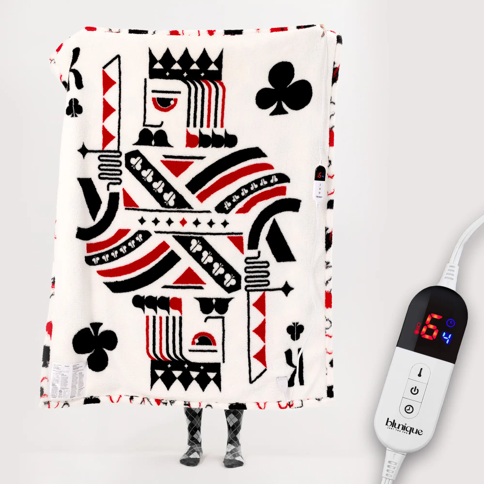 Red K - Black and red