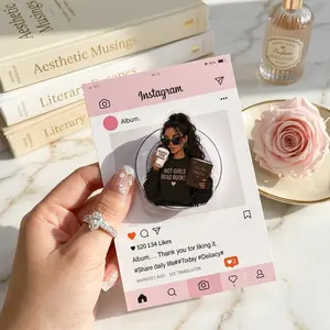 Melanin Girl Book Phone Grip MagSafe Compatible, Black Beauty Reader Accessory, Cute Black Girl Reading Kindle Magnetic Holder Stand
