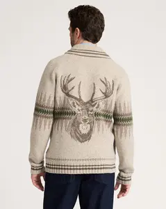 Pendleton Men's Sawtooth Buck Zip Sweater