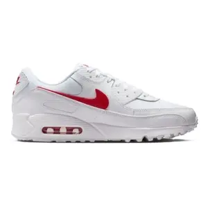 Nike Air Max 90 White University Red DM0029-120 Men's Fashion Shoes New