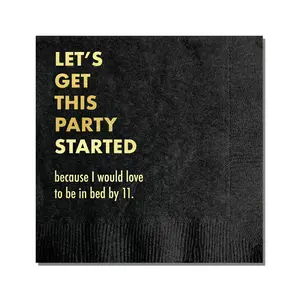 Party Started Cocktail Napkin