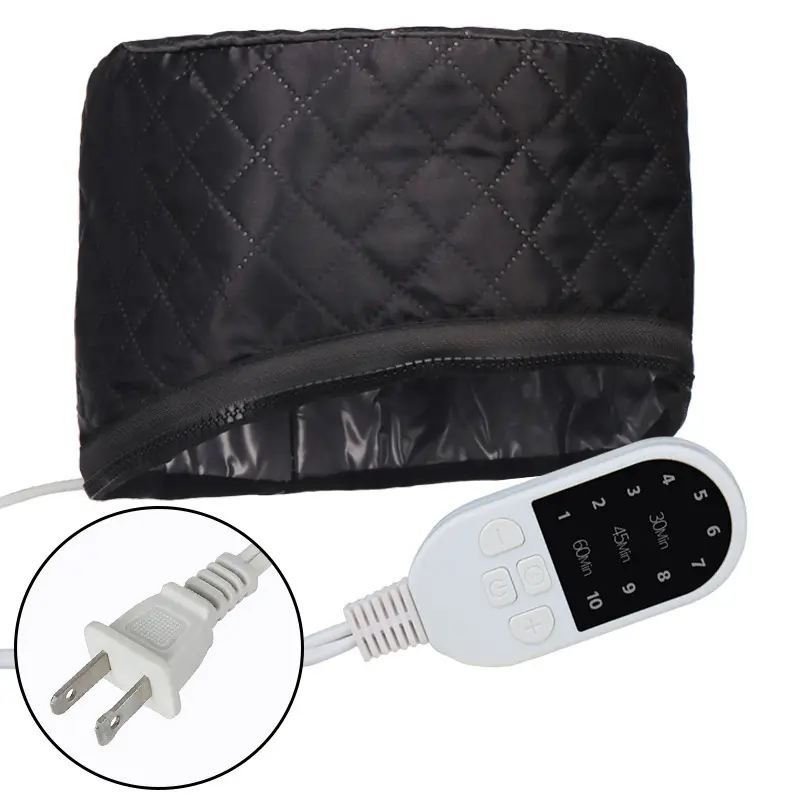 Hair Steamer Cap, 10 Heat Levels Fast Heating Hair Steamer, Home Hair Treatment Cap For Natural And Black Hair, Compatible With Deep Conditioners