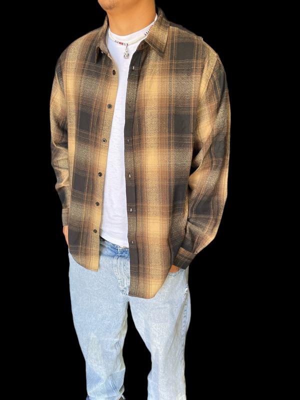 SHAKA PLAID FLANNEL OVERSHIRT
