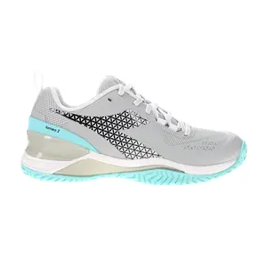 diadora Womens Blushield Torneo 2 All Ground Tennis Sneakers Shoes - Grey