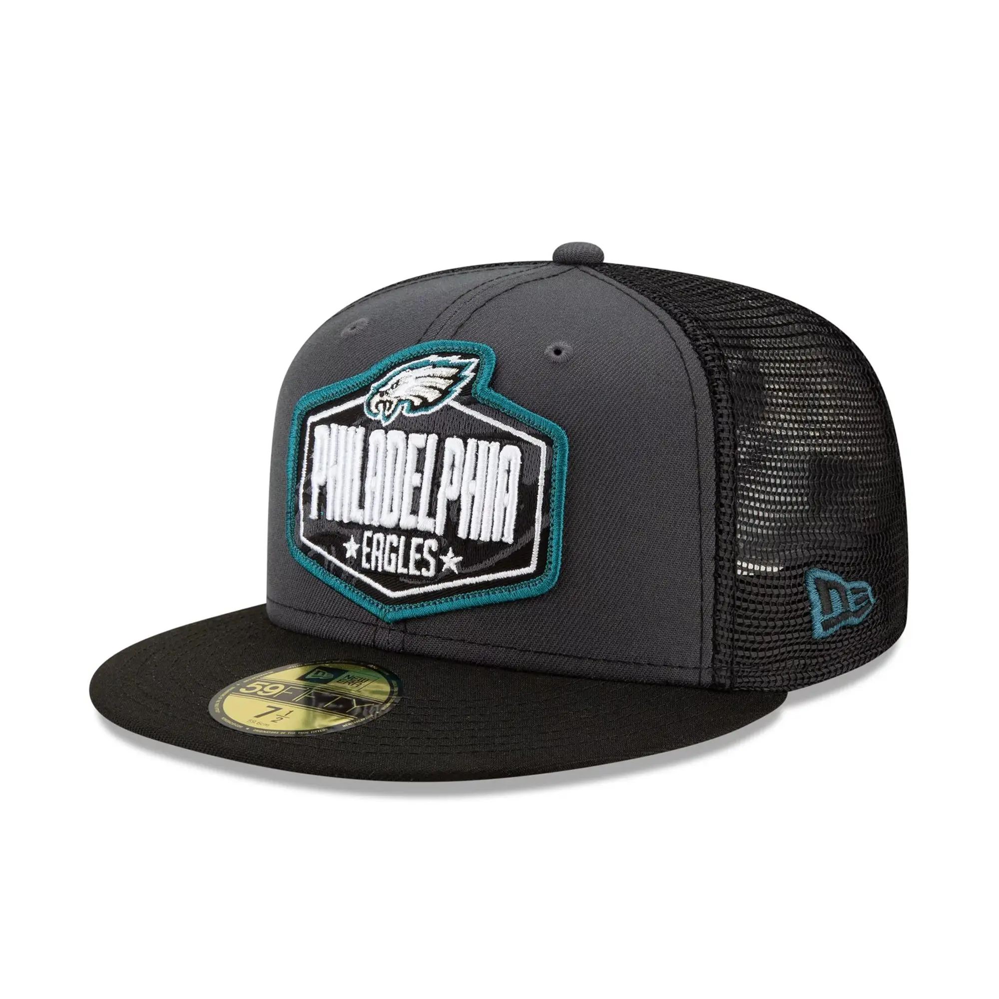 [60139133] Mens New Era NFL 2021 Draft 59Fifty Fitted - Philadelphia Eagles