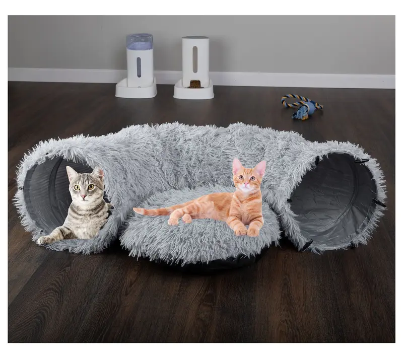 Petmaker Multifunctional Cat Tunnel with Indoor Bed