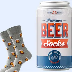 Beer can Socks, Novelty Socks, Adult Socks, Gift For Him, Gift For Her, Alcohol Themed