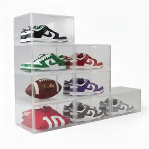 Kicks & Co Shoe Display Box XL 8 Pack, Stackable