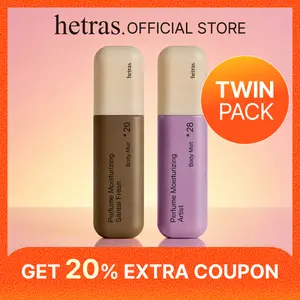 [hetras] Perfume Body Mist 2ea - SIGNATURE Scent Duo  | Santal Fresh & Artist Scent Set | Moisturizing Niacinamide Body Spray |  Body Glow, Smooth Skin | for Texture & Uneven Skin tone | Long-Lasting Skin Scent | Korean Skincare (4.06 fl oz each)