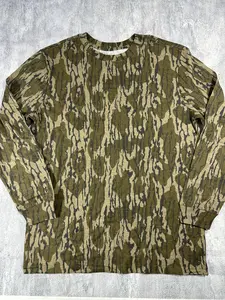 Mossy Oak Bottom Lands Camouflage Long Sleeve Shirt