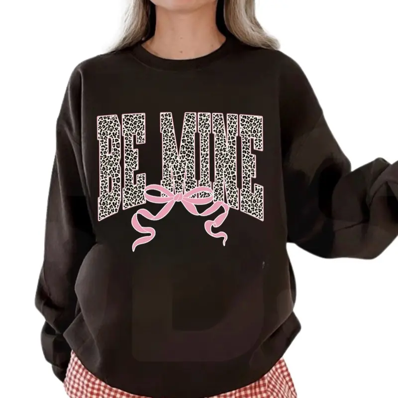 Leopard Be Mine sweatshirt Leopard Be Mine sweatshirt