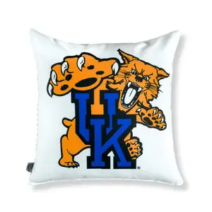 Kentucky UK Wildcat Pillow Cover - Officially Licensed University of Kentucky Alumni Graduation Gift