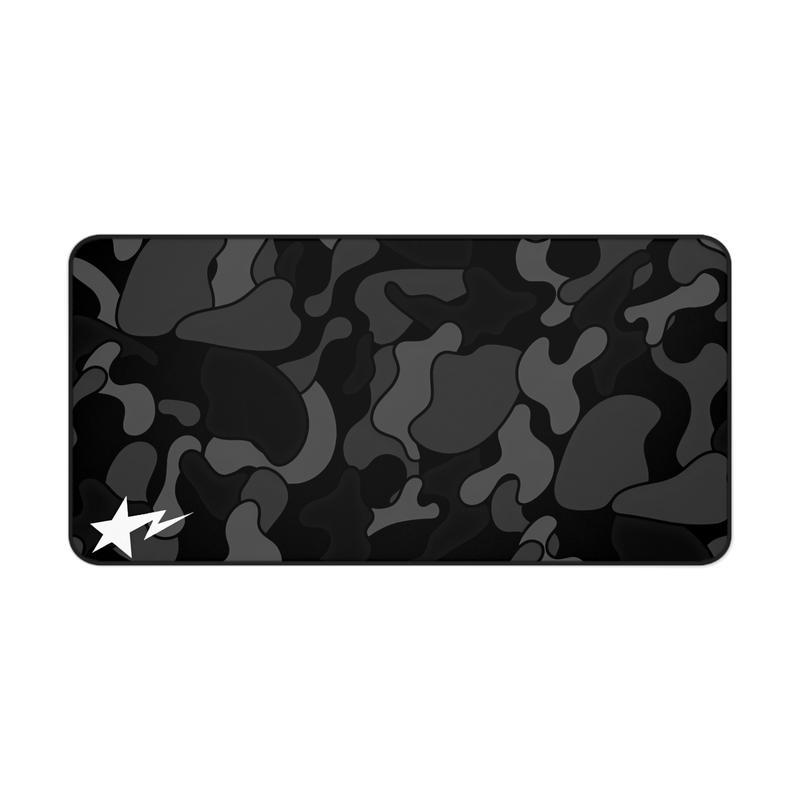 Black Camo Extra Large Hypebeast Desk Mat Keyboard Mouse Pad E-Sports Desk Mat Desk Decor for Gamers Boys' Rooms Gift large mousepad