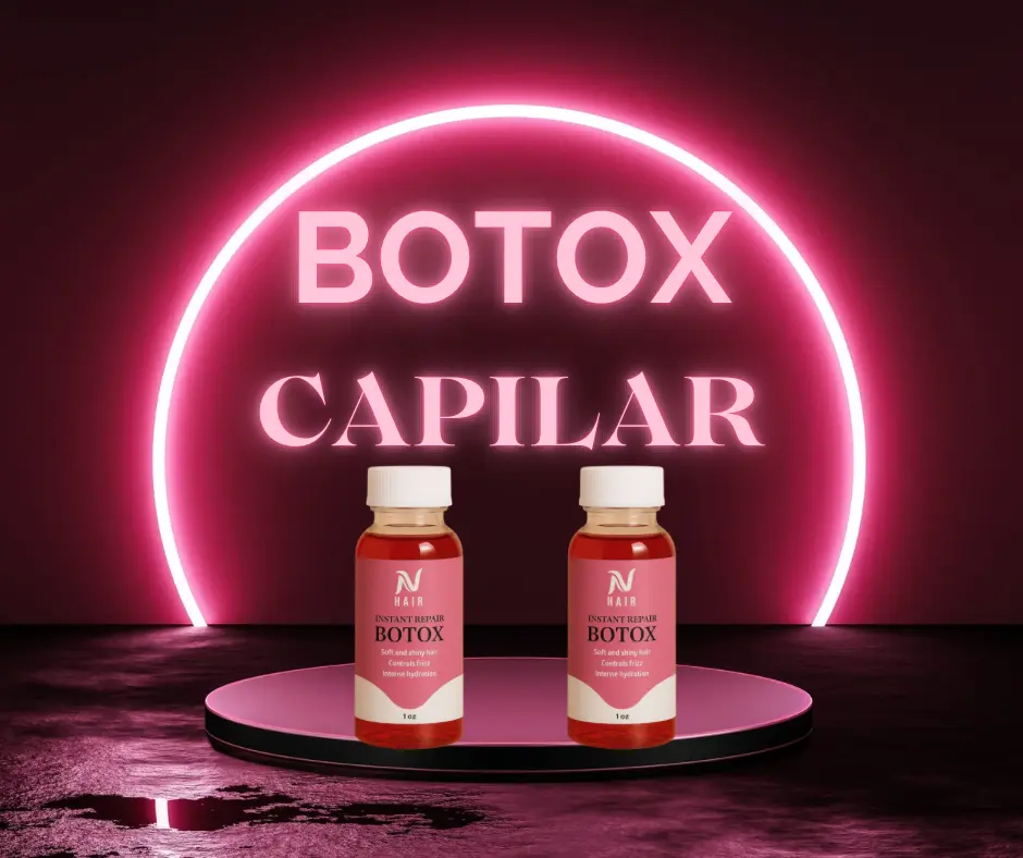 NhAir Liquid Hair Botox Treatment - Haircare with Hyaluronic Acid, Deep Repair, Intense Hydrating Moisture, Anti-Frizz Control, Shine Formula for Dry, Damaged Hair, Dry, Damaged, And Curly Hair