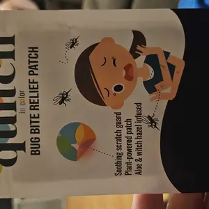 Quitch Mosquito Bite Itch Relief Patch, After Bite Insect Bite Treatment, Anti Itch Cream Alternative, Insect Bite Relief, Cruise, Travel and Camping Essential for Kids