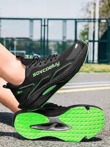 Unisex Everyday Commuting and Athletic Shoes, Workout Sneakers, All-season Women's Thick-soled Lightweight Breathable Mesh Walking Shoes, Non-slip and Wear-resistant Sole, Outdoor Running, Fitness Shoes, Plus Size 35-45, Versatile for Couples