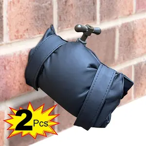 Outdoor Faucet Covers, Prevents Frosting, Winter Faucet Insulation Sleeves, Easy to Remove, Suitable for Winter Heating, Fits Other Places