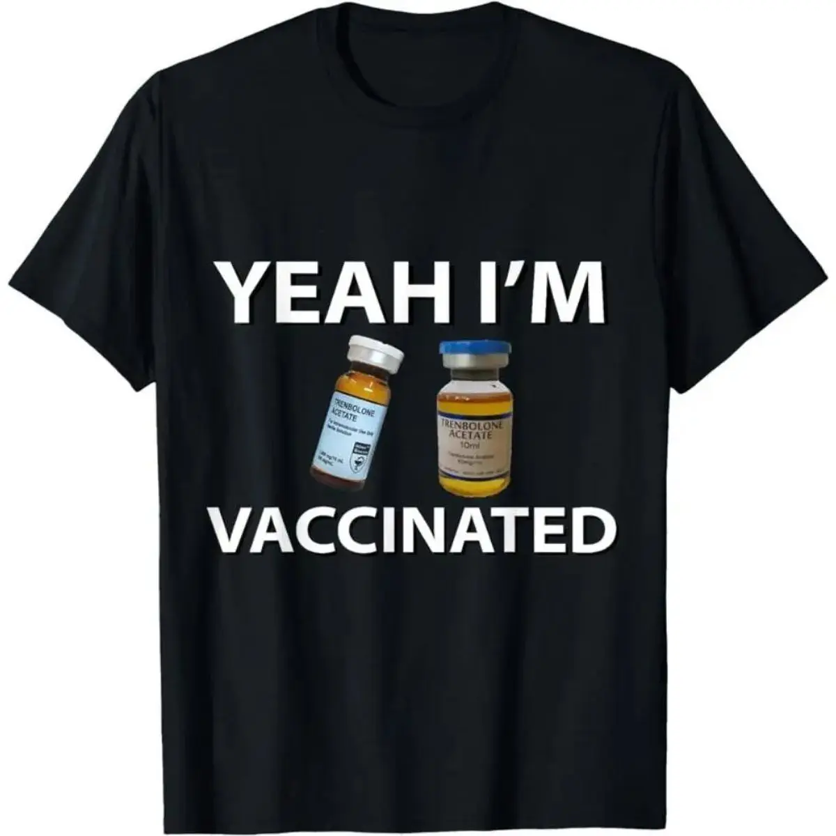 Bodybuilding Vaccinated Trenbolone Funny Tren Lover Gym Jim T Shirt Sweatshirt Hoodie, Unisex Sweater Pullover Tee