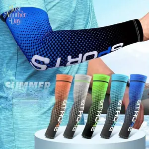 5 Pairs of UV-Blocking Arm Sleeves for Summer Heat Stay Cool and Protected