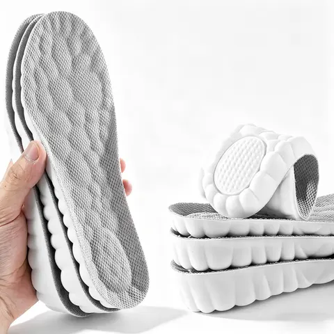 Height Increase Insoles for Men Wowen, 4D Soft Memory Foam Insoles Shoe Inserts for Heel Lifts Shock Comfort Steppers Height Increase Insole