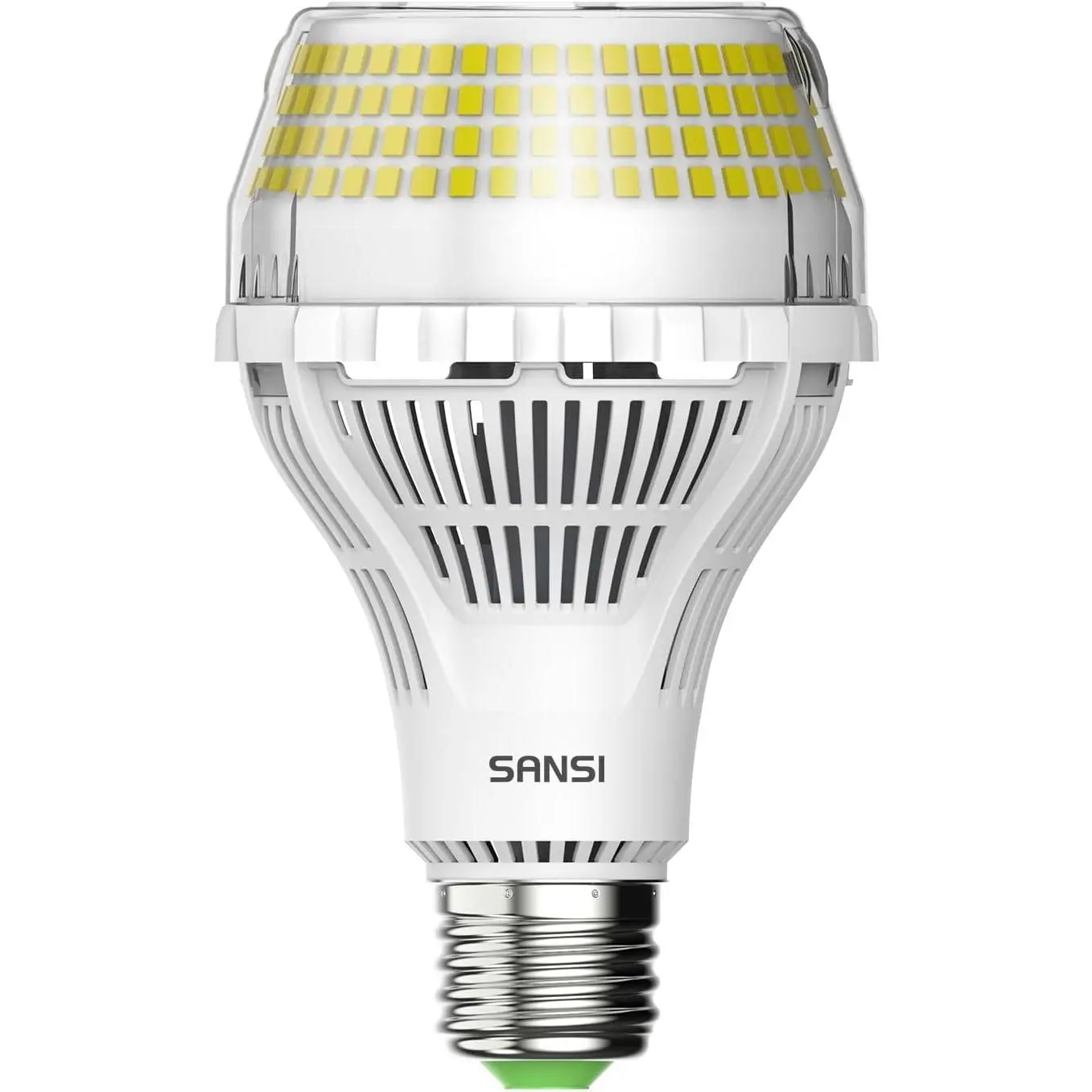 400W Equivalent 6000 Lumens Brightest LED Light Bulb, 5000K Daylight E26 A21 Super Bright LED Bulb Non-Dimmable, 22-Year Lifetime, 40W Energy Saving for Home Workshop