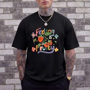 Feeling Fruity Tshirt, LGBQT Shirt, Pride Month T-Shirt, LGBT Tee, Rainbow Shirt, Retro Frog Shirt, Gay Pride Trendy Tshirt, UNISEX V