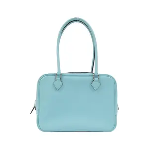 Pre-owned HERMÈS Calfskin Shoulder Bags Hermes Mini Plume Swift Shoulder Bag