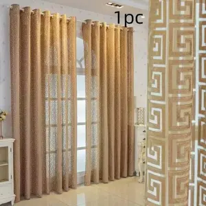 Luxurious Embroidered Lace Curtains, Top Ring Suspension, Ideal for Bedroom, Living Room, Room Divider, Home Decor