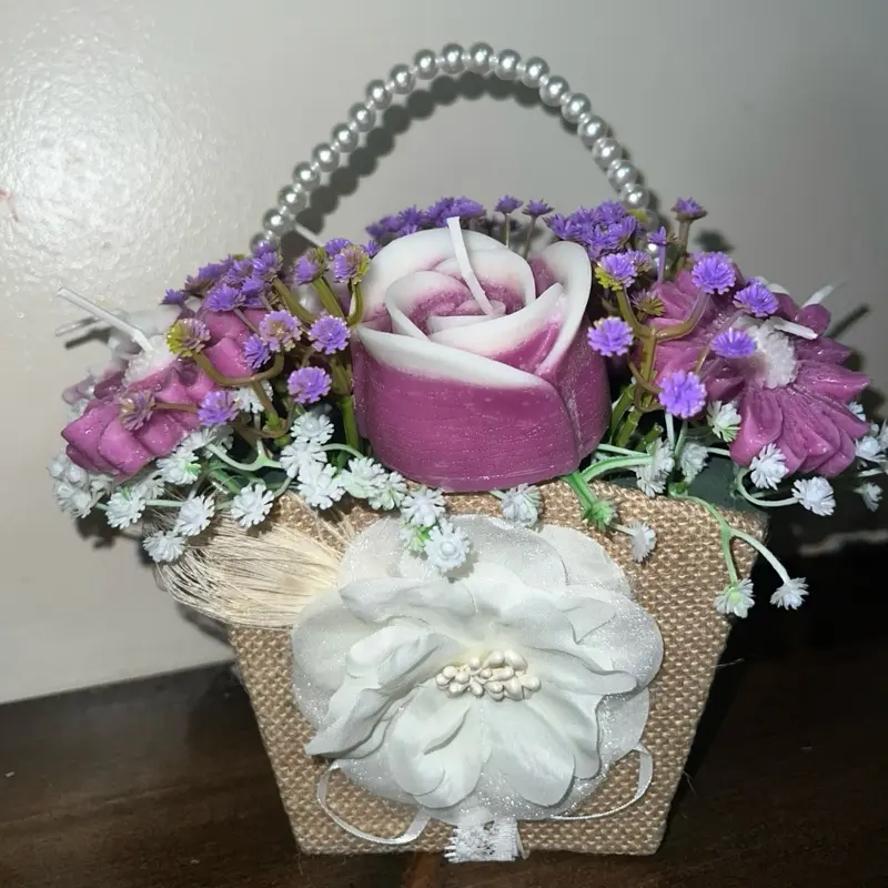 Rustic Candles Bouquet